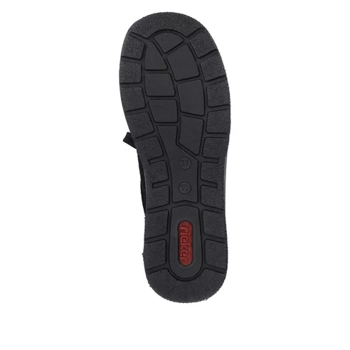 Dámske poltopánky Rieker L7702-00 čierne
