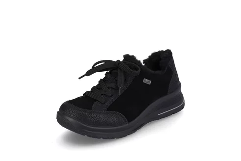 Dámske poltopánky Rieker L7702-00 čierne
