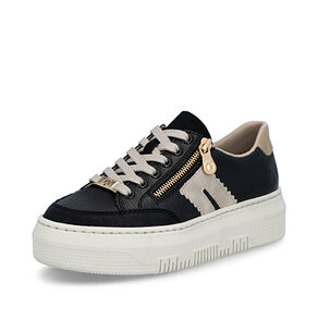 Dámske poltopánky Rieker M1912-00 čierna