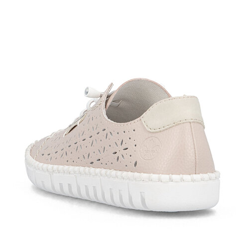 Dámske poltopánky Rieker M2354-31 ružová