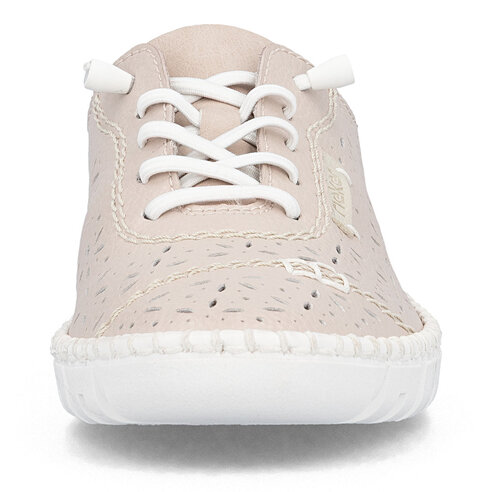 Dámske poltopánky Rieker M2354-31 ružová