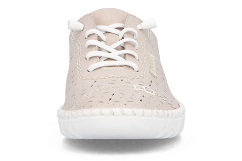 Dámske poltopánky Rieker M2354-31 ružová