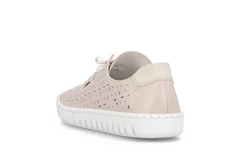 Dámske poltopánky Rieker M2354-31 ružová