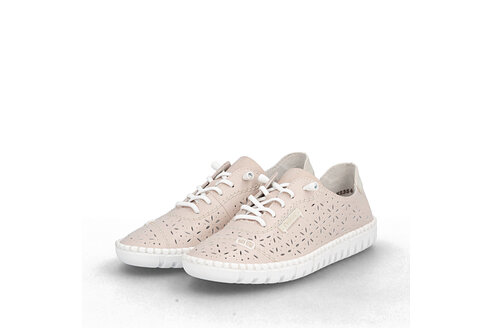 Dámske poltopánky Rieker M2354-31 ružová