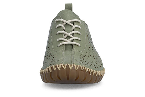 Dámske poltopánky Rieker M2802-52 zelená