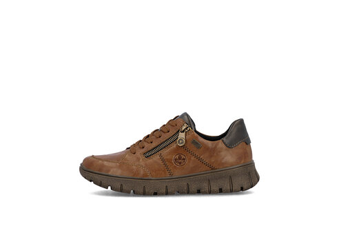 Dámske poltopánky Rieker N1301-22 hnedá