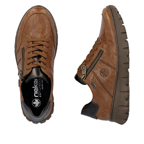 Dámske poltopánky Rieker N1301-22 hnedá