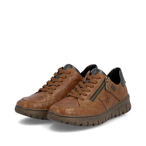 Dámske poltopánky Rieker N1301-22 hnedá