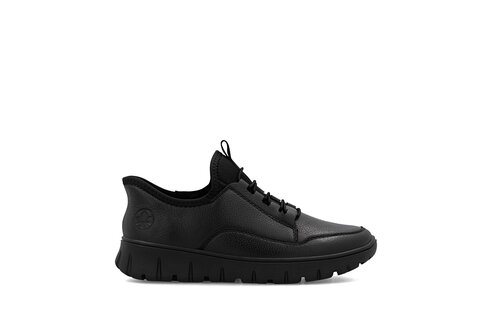 Dámske poltopánky Rieker N1357-00 čierna