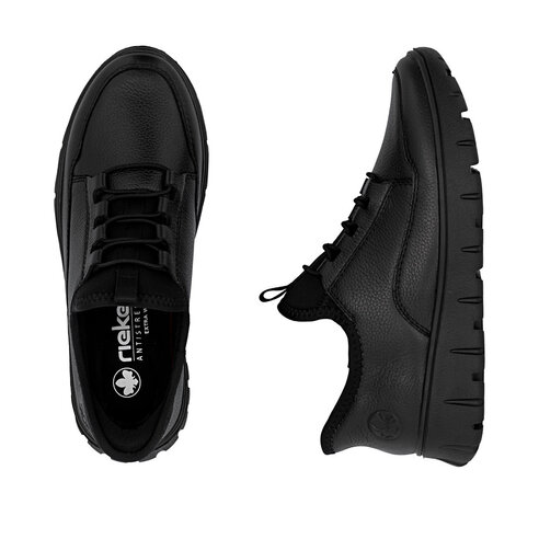 Dámske poltopánky Rieker N1357-00 čierna