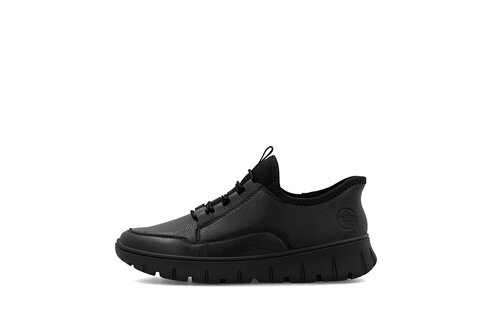 Dámske poltopánky Rieker N1357-00 čierna