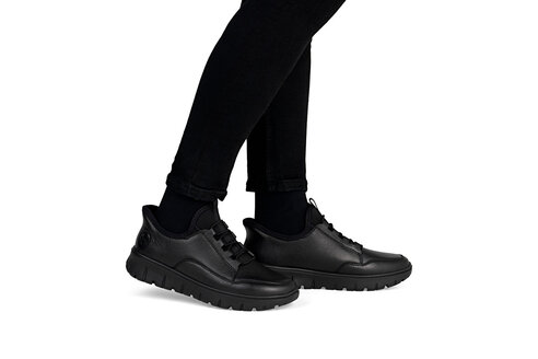 Dámske poltopánky Rieker N1357-00 čierna