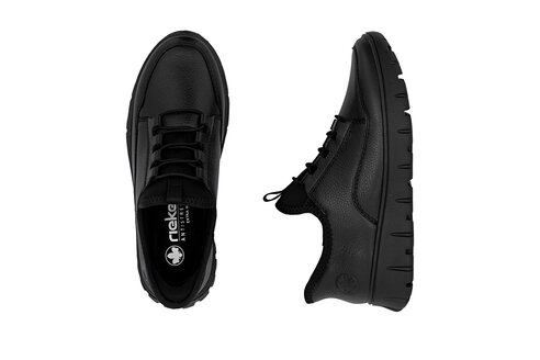 Dámske poltopánky Rieker N1357-00 čierna