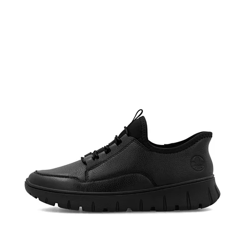 Dámske poltopánky Rieker N1357-00 čierna