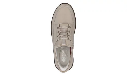 Dámske poltopánky Rieker N1357-60 biela káva