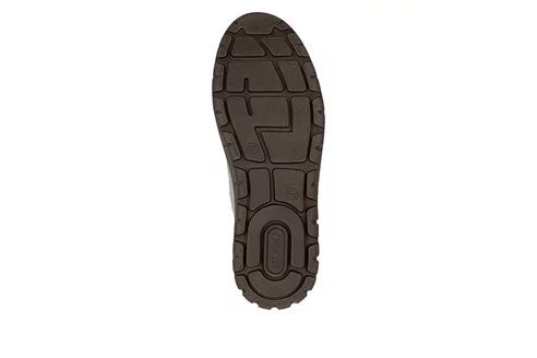 Dámske poltopánky Rieker N1357-60 biela káva