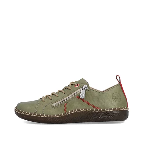 Dámske poltopánky Rieker N2401-54 zelená