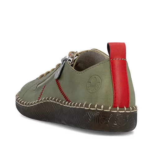 Dámske poltopánky Rieker N2401-54 zelená