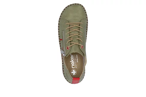 Dámske poltopánky Rieker N2401-54 zelená