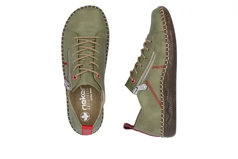 Dámske poltopánky Rieker N2401-54 zelená