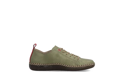 Dámske poltopánky Rieker N2401-54 zelená