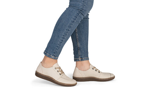 Dámske poltopánky Rieker N2402-60 béžová