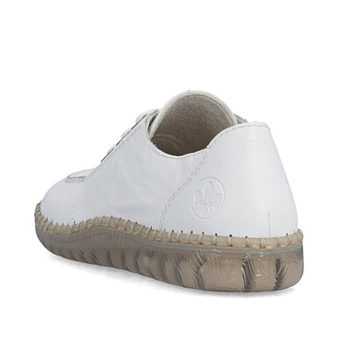 Dámske poltopánky Rieker N2402-80 biela