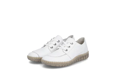 Dámske poltopánky Rieker N2402-80 biela