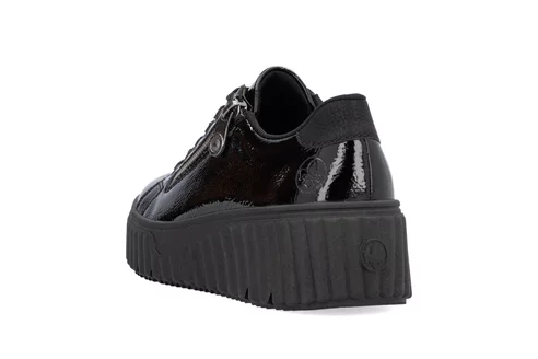 Dámske poltopánky Rieker N2501-00 čierna