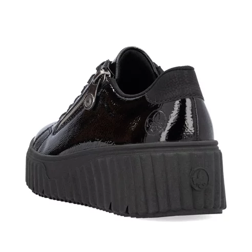 Dámske poltopánky Rieker N2501-00 čierna