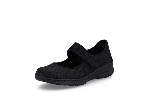 Dámske poltopánky Rieker N4299-00 čierna