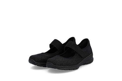 Dámske poltopánky Rieker N4299-00 čierna