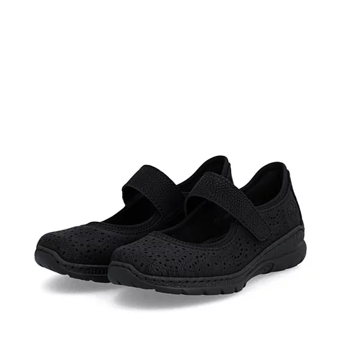 Dámske poltopánky Rieker N4299-00 čierna