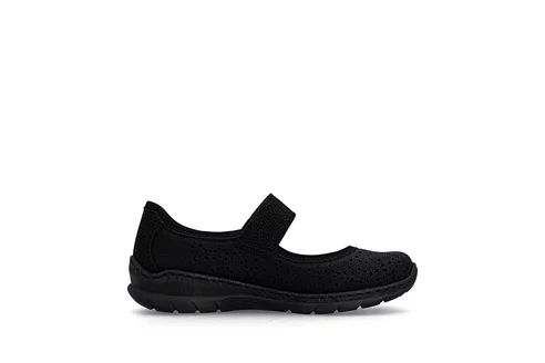 Dámske poltopánky Rieker N4299-00 čierna