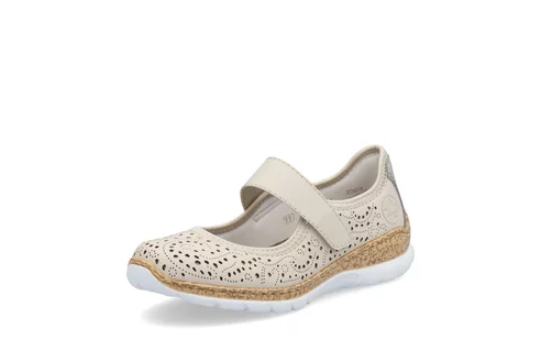 Dámske poltopánky Rieker N4299-60 béžové