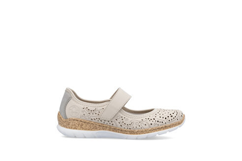 Dámske poltopánky Rieker N4299-60 béžové