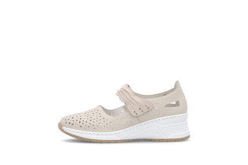 Dámske poltopánky Rieker N4382-60 béžová