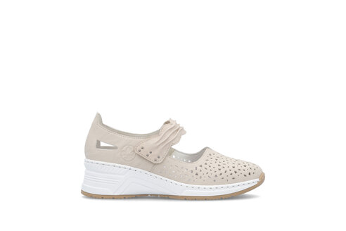 Dámske poltopánky Rieker N4382-60 béžová