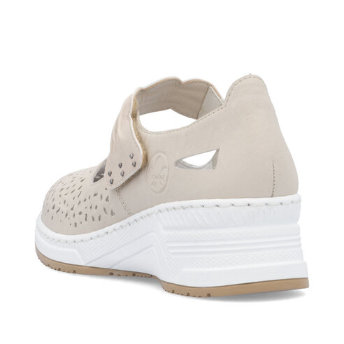 Dámske poltopánky Rieker N4382-60 béžová