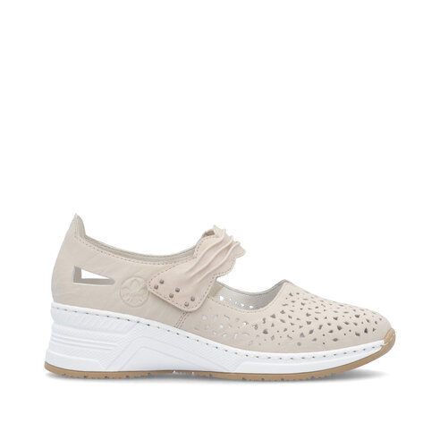 Dámske poltopánky Rieker N4382-60 béžová