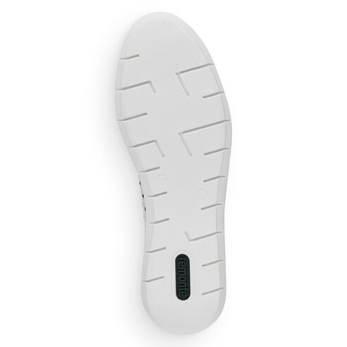 Dámske poltopánky Rieker R7101-80 biela