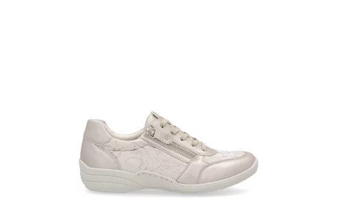 Dámske poltopánky Rieker R7637-80 béžová