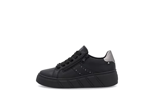 Dámske poltopánky Rieker - Revolution W2605-02 čierna