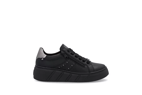 Dámske poltopánky Rieker - Revolution W2605-02 čierna