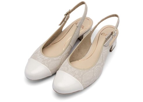 Dámske sandále Ara 12-35823-09 biela káva