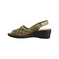 Dámske sandále KLOP 044-2024-1-17 zelené