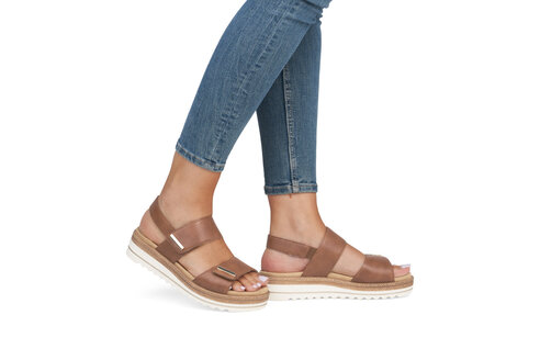 Dámske sandále Remonte D0Q59-24 hnedá