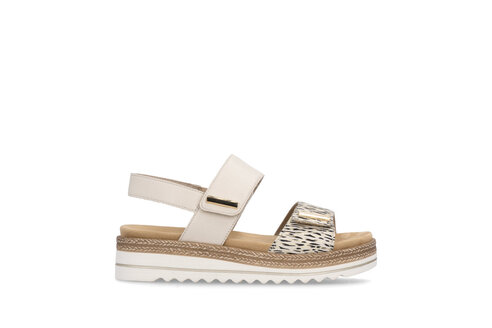 Dámske sandále Remonte D0Q59-60 béžová