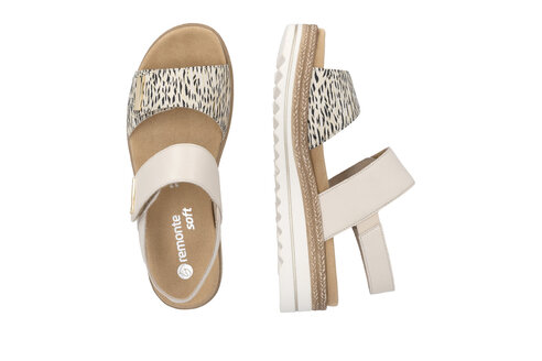 Dámske sandále Remonte D0Q59-60 béžová