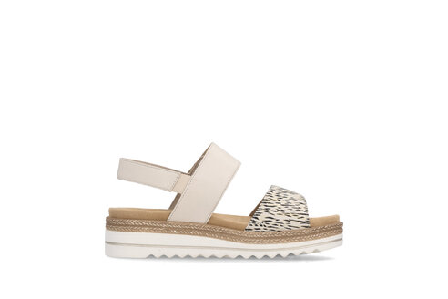 Dámske sandále Remonte D0Q59-60 béžová